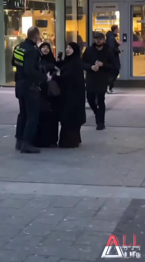 Veiled women in the Netherlands robbed some shops, The police arrested one of them